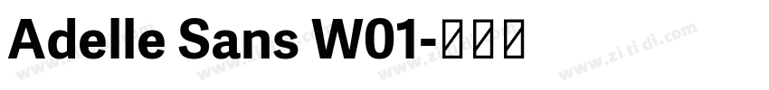 Adelle Sans W01字体转换 Adelle Sans W01字体转换